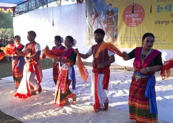 নেত্রকোনায় চরমাগা উৎসবে হাজংদের মিলনমেলা