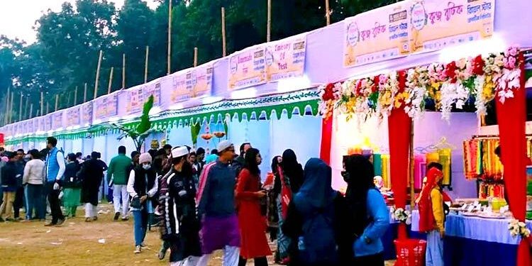 রাজশাহী বিশ্ববিদ্যালয়ে তিনদিনের পিঠাপুলি মেলা
