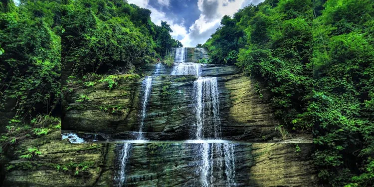 গরমে ভ্রমণের সেরা গন্তব্য পাহাড়ি ঝর্ণা