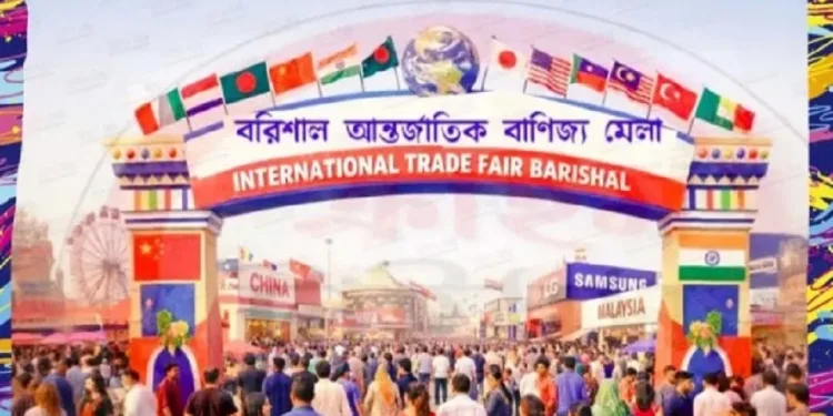 বরিশালে আন্তর্জাতিক বাণিজ্য মেলা শুরু ১০ মে