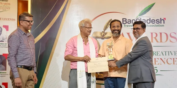 ভ্রমণ সাহিত্য ও সৃজনশীলতায় অবদানে বিটিডব্লিউএ’র পুরস্কার বিতরণ